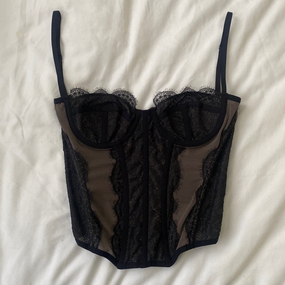 UO Black Bustier
